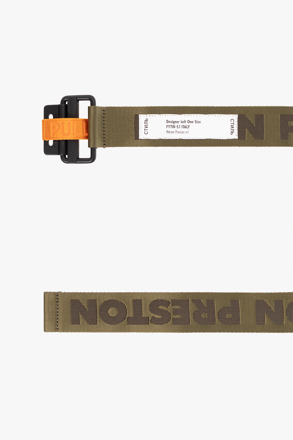 Heron Preston HERON PRESTON BELT WITH LOGO | Women's Accessories